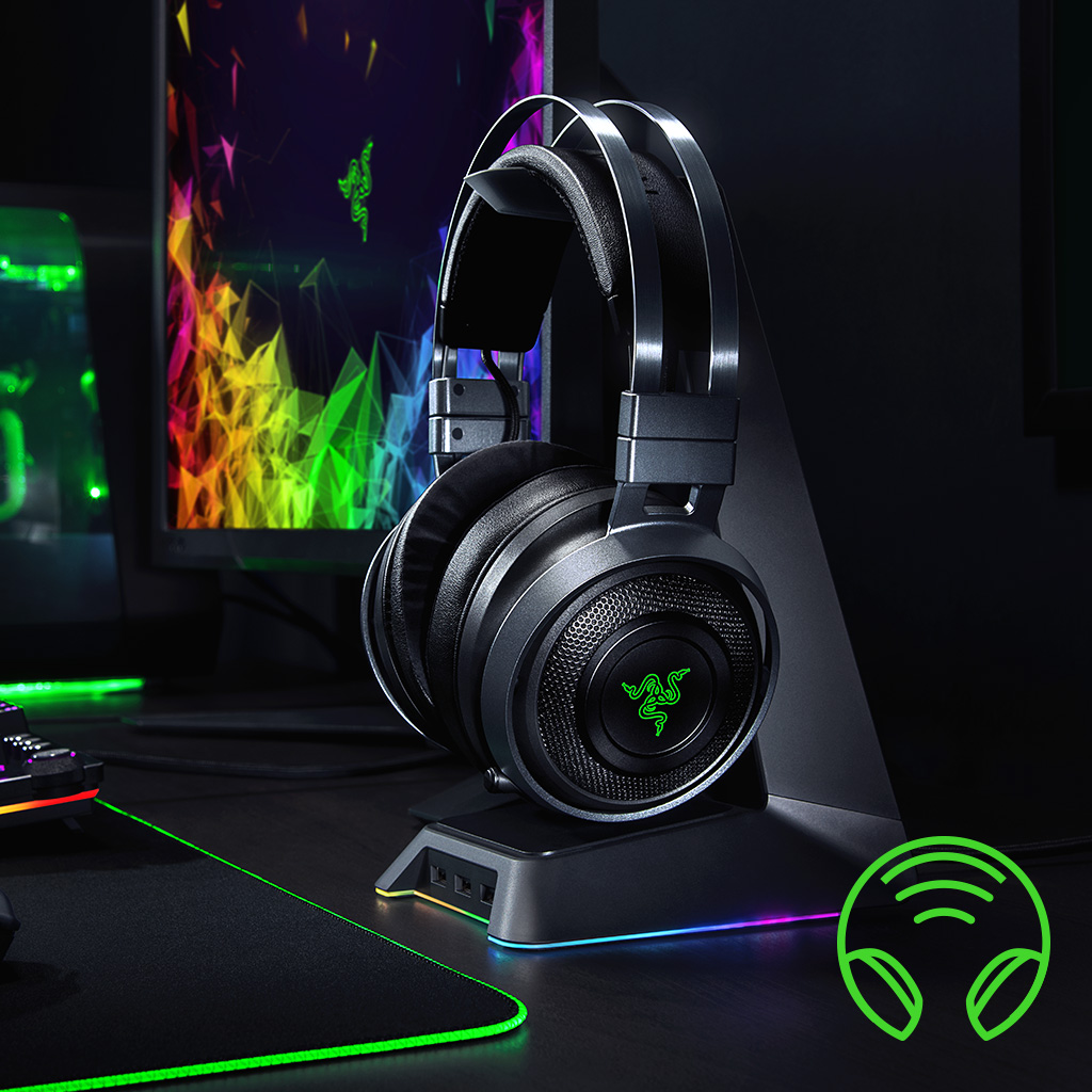 2.4GHz Wireless Audio For gaming-grade audio performance