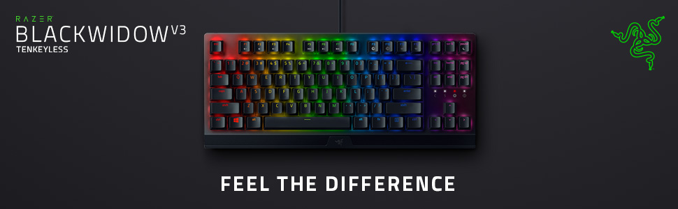 Tenkeyless Mechanical Keyboard - Razer BlackWidow V3 Tenkeyless