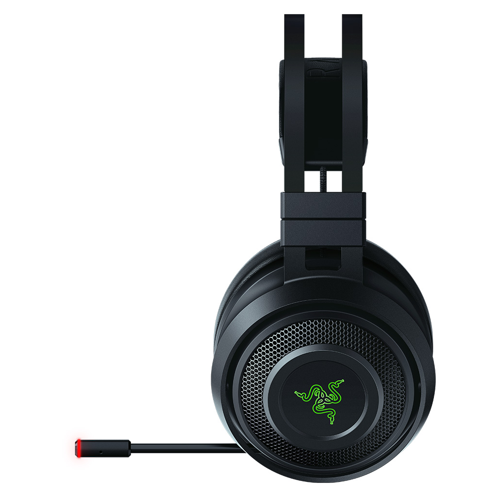 Razer Nari Wireless Gaming Headset Wireless Headphones Comfort Without Compromise 16 Hours Of Battery Life Thx Spatial Audio And Rgb Chroma Lighting For Pc Ps4 And Switch