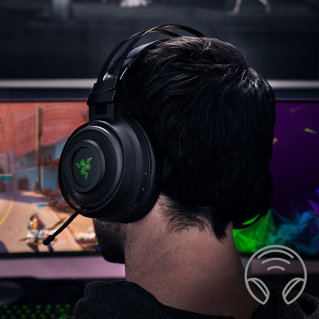 2.4GHz Wireless Audio For gaming-grade audio performance