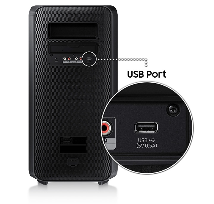 Samsung Sound Tower ST40B Makro