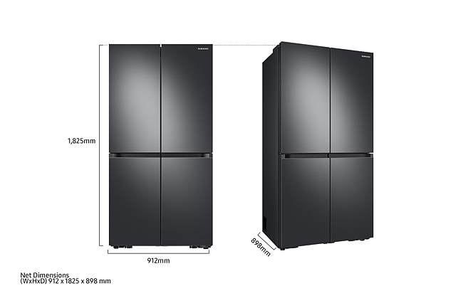 typical mini fridge size