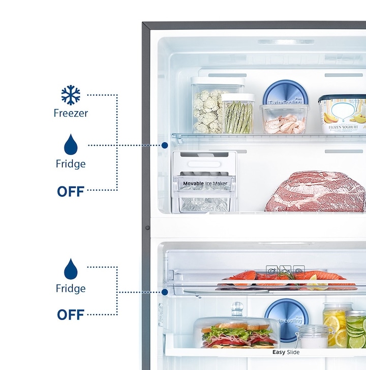 Twin Cooling Plus™, 500L, Top Mount Freezer, 3 Ticks