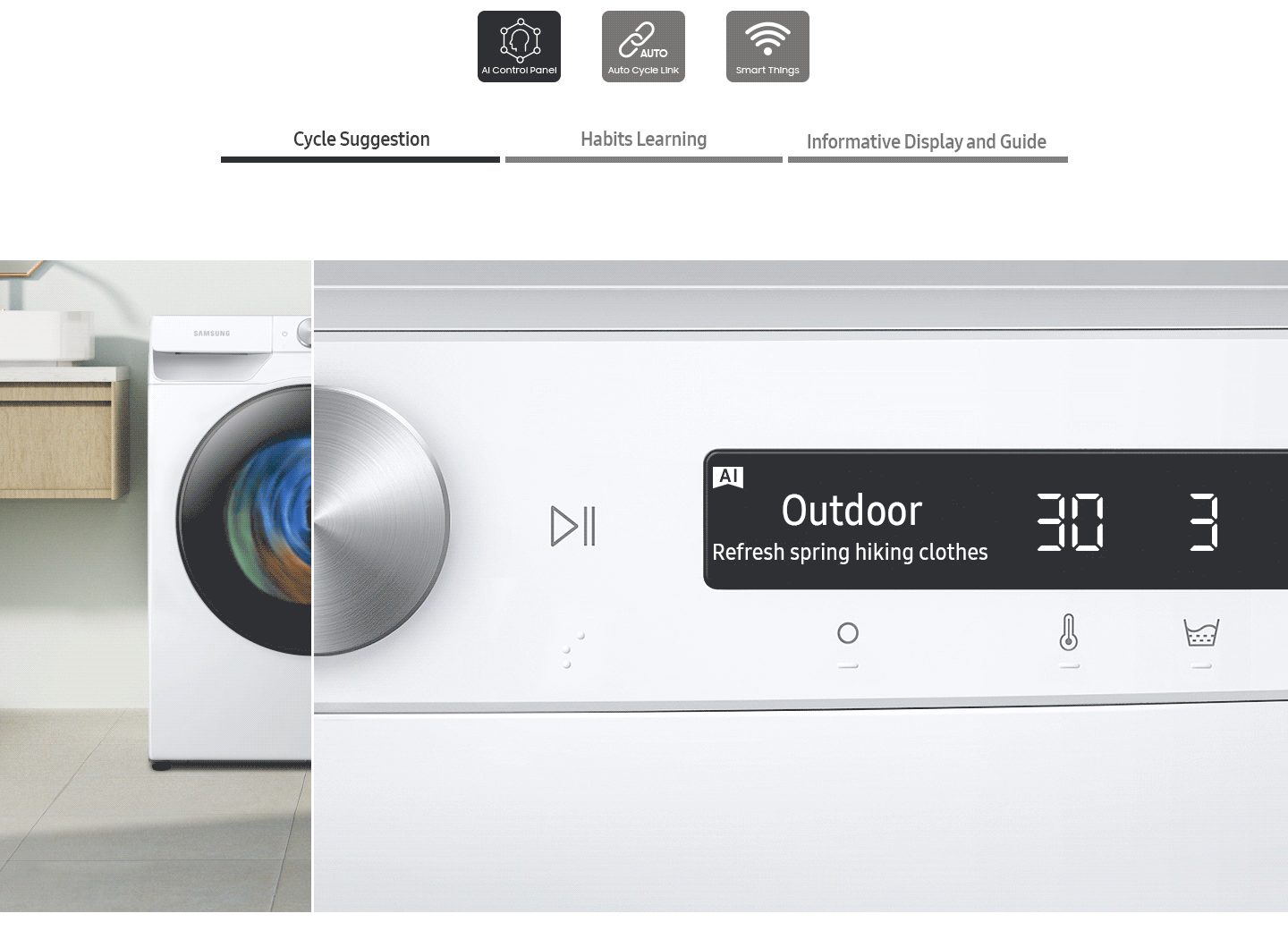 Пералня SAMSUNG WW90T504DAX