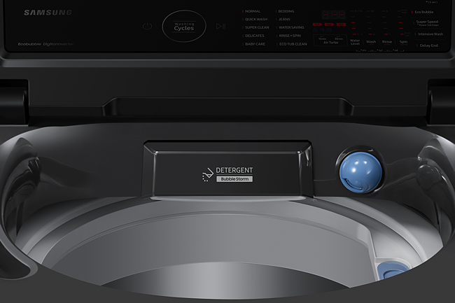 samsung bubblestorm digital inverter washing machine