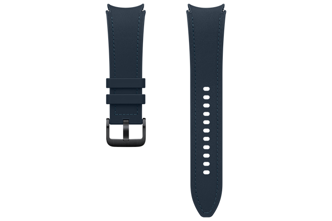 Correa de piel Samsung D-Buckle Hybrid Eco Azul para Galaxy Watch