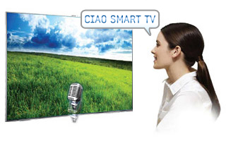 Accendi lo Smart TV con la voce.