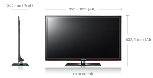 Cuanto Mide Una Tele De 42 Pulgadas