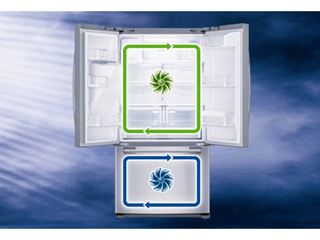 Keeping foods in peak condition starts with Twin Cooling Plus™.