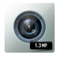 Appareil photo 1,3 MP