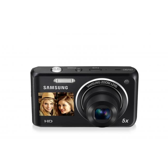SAMSUNG - Appareil photo numérique compact DV90 noir