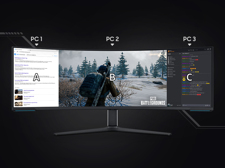 Hole alles aus deinem Monitor heraus