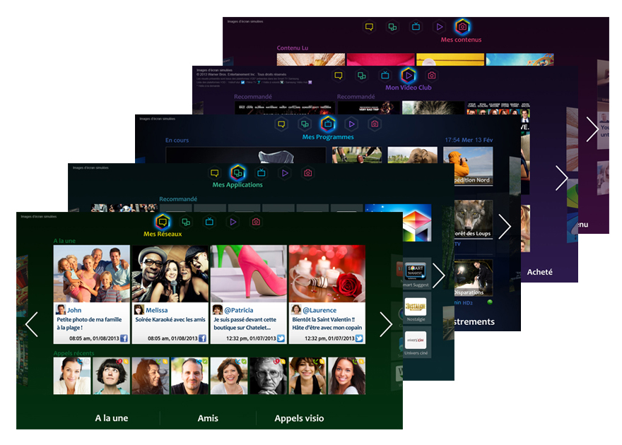 Découvrez la nouvelle interface Smart TV de Samsung