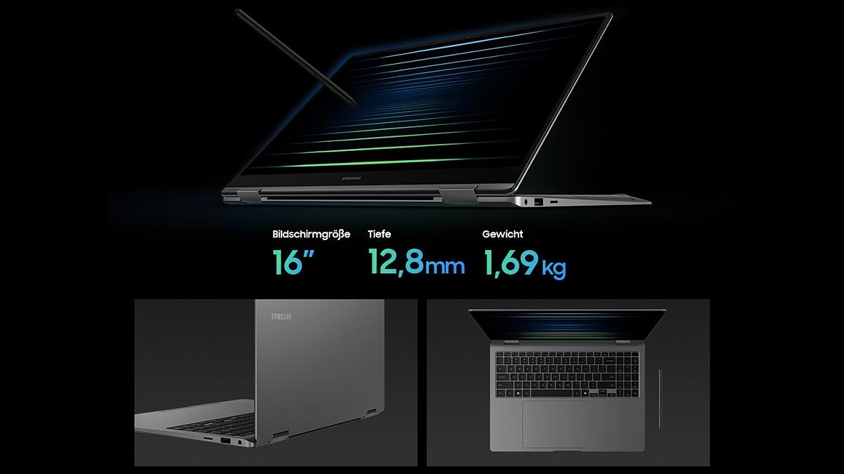 Kompaktes Design für unterwegs