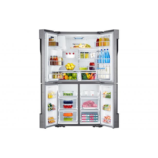 SAMSUNG RF858QALAXW FOUR DOORS FRENCH DOOR REFRIGERATOR FOR 220-240 VOLT/  50 HZ