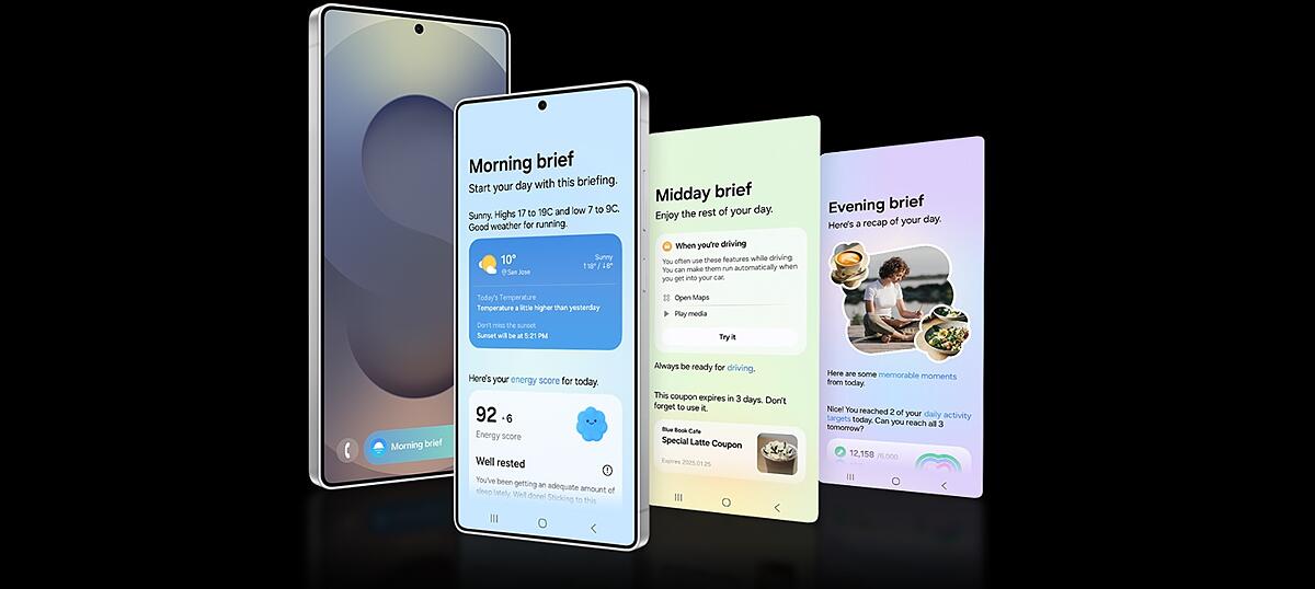 Deine persönlichen Updates für den Tag