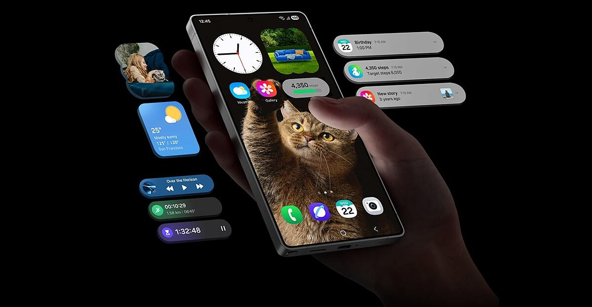 Das neue One UI 7, entwickelt für AI