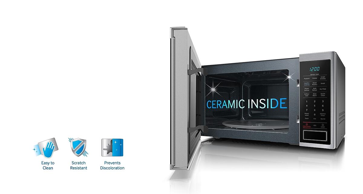 Samsung 1.1 cu. ft. Stainless Steel Microwave The American Stores of