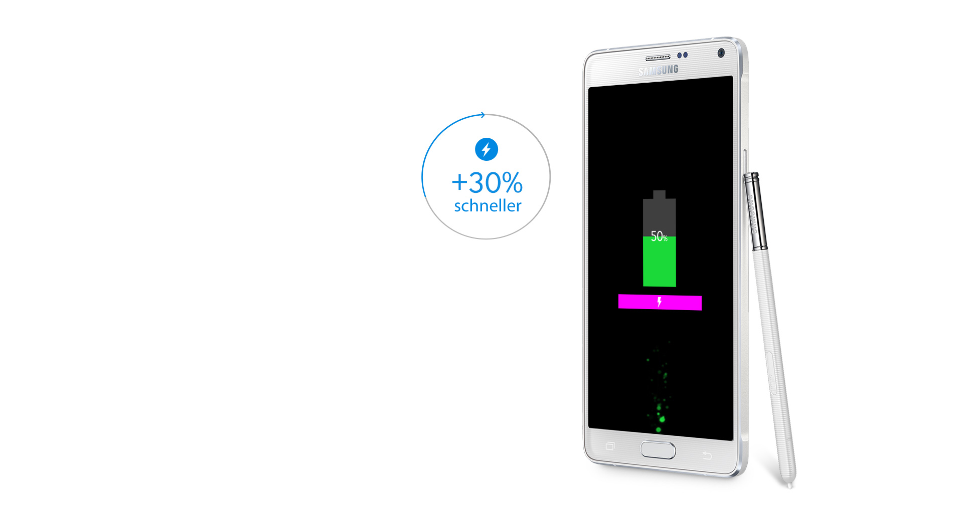 SM N 910F Galaxy Note 4 LTE Cat6 schwarz Smartphones Handys Schnelles Aufladen hohe Kapazität