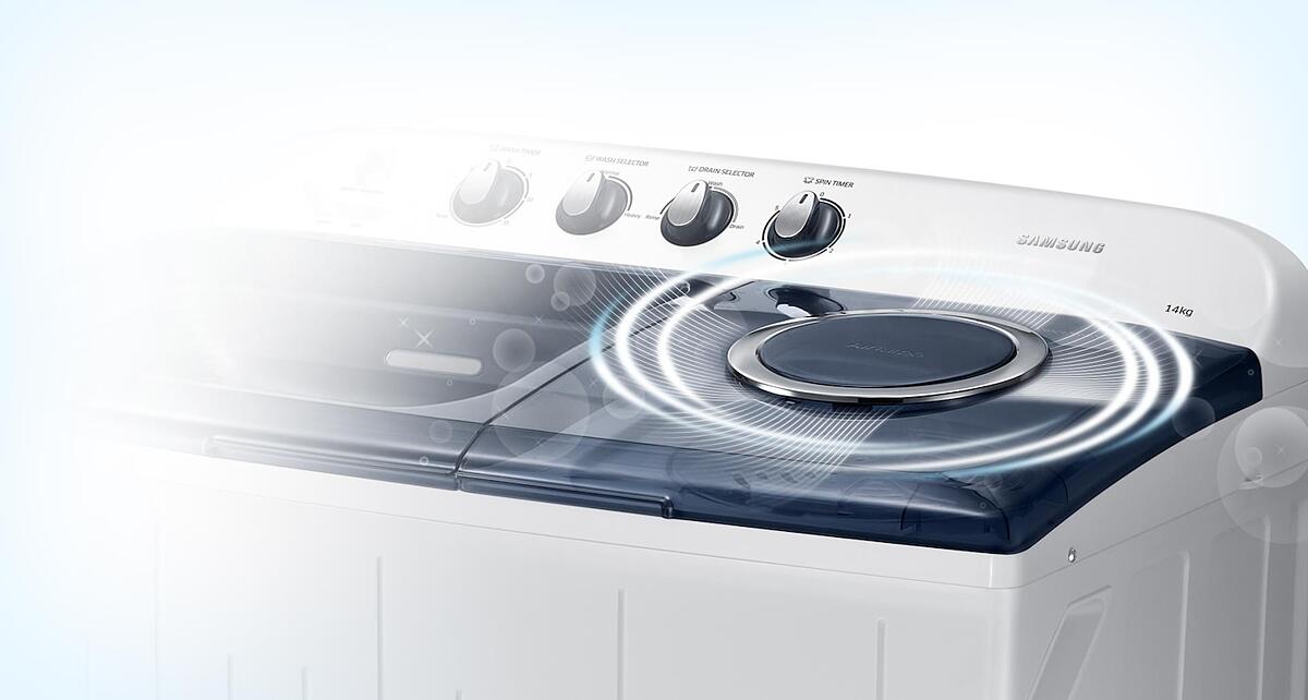 Samsung 14 kg Twin Tub Washing Machine Makro