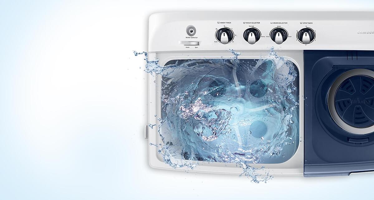 Samsung 14 kg Twin Tub Washing Machine Makro