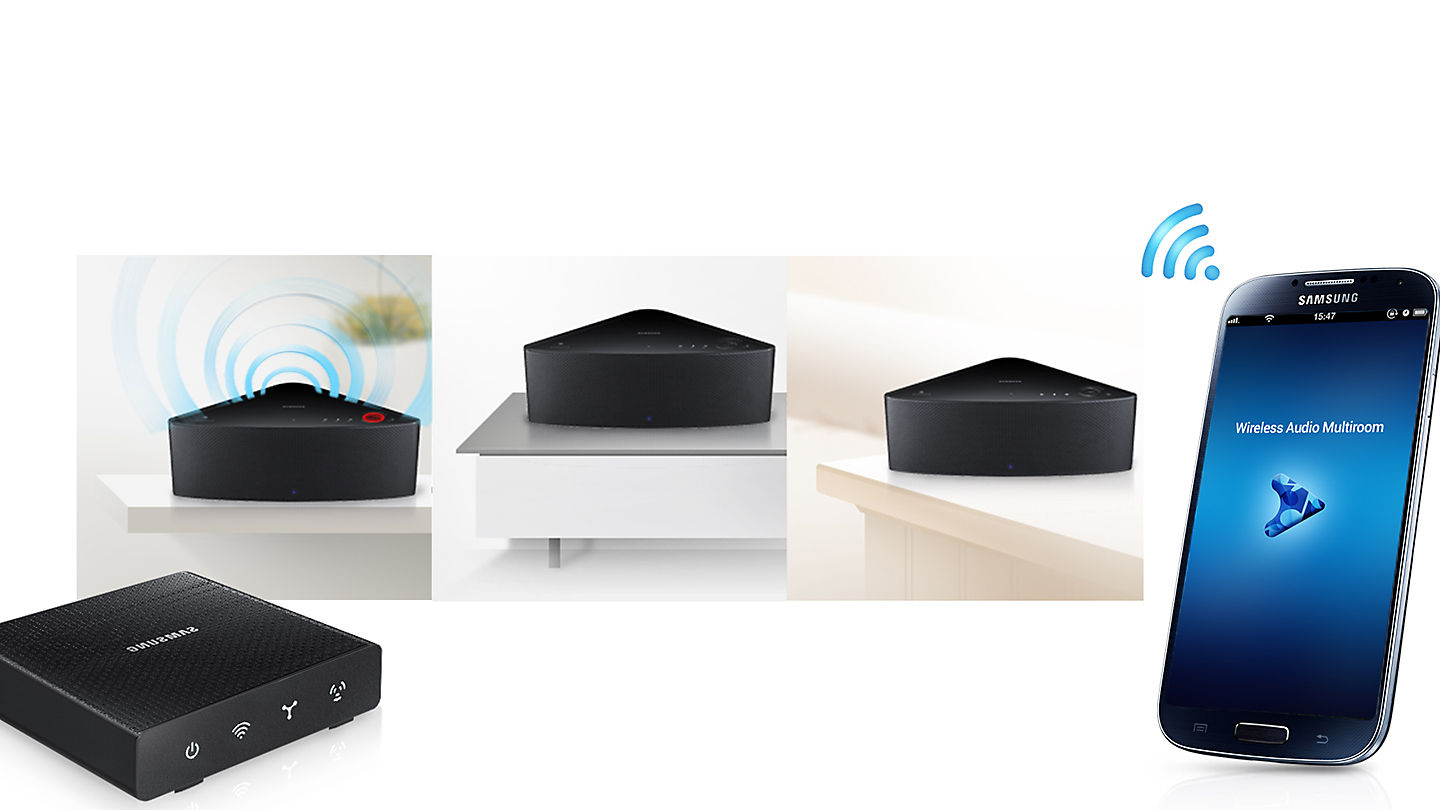 Wireless Audio Multiroom Hub