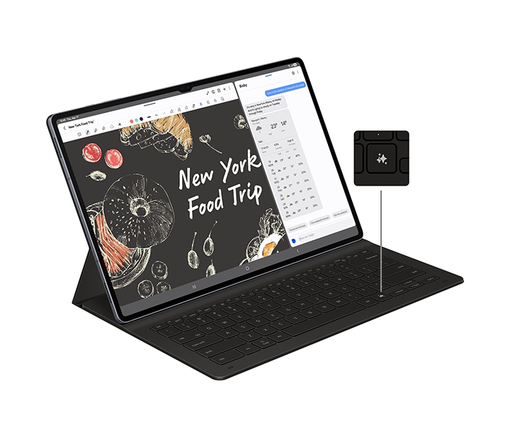 Starte die Galaxy AI Funktionen mit einer Taste