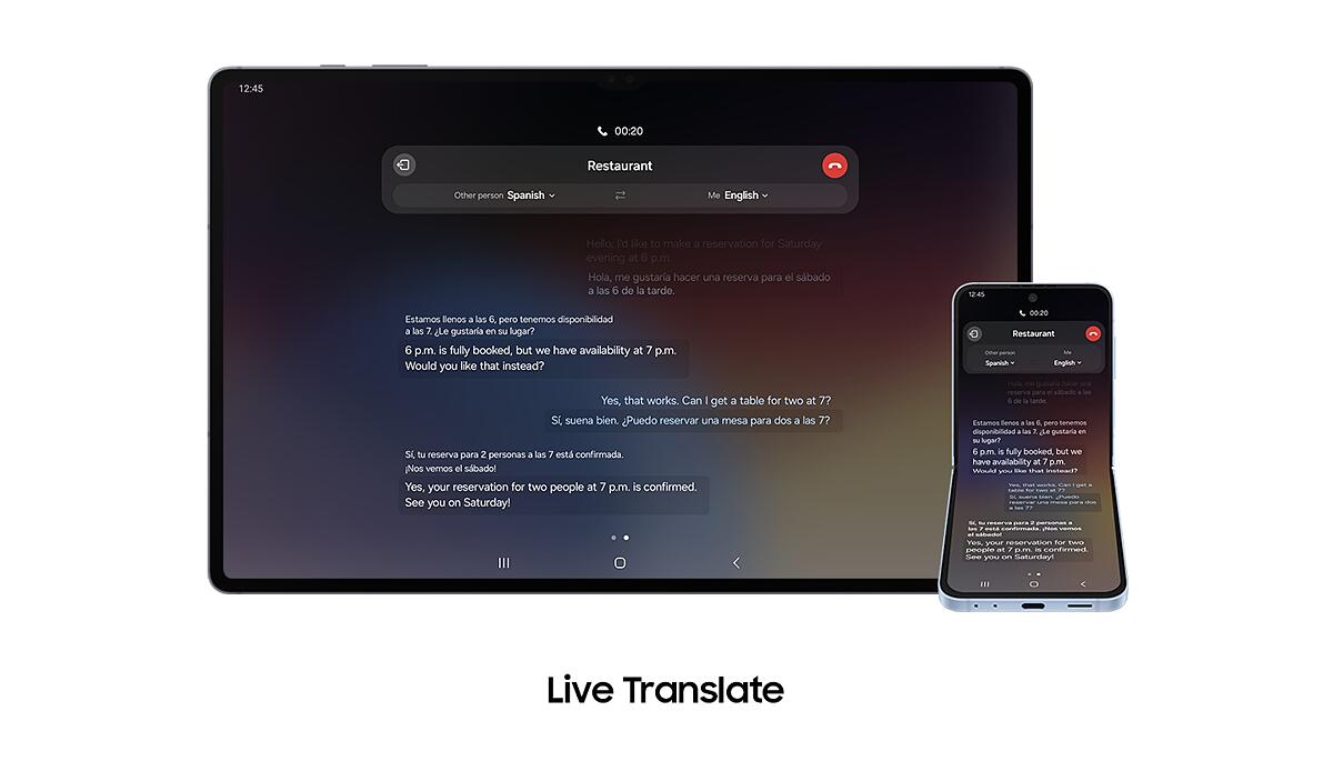 Die Power der Galaxy AI Funktionen mit verbundenen Geräten