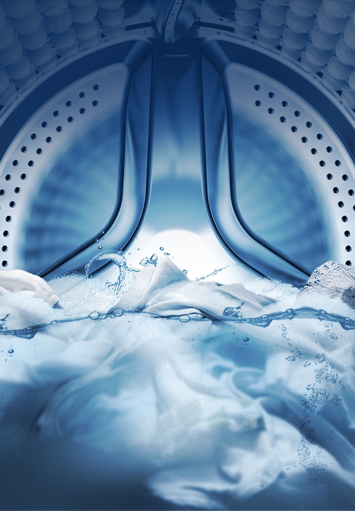 Samsung 8.5kg/6kg Front Load Washer & Dryer Combo WD85K6410OW