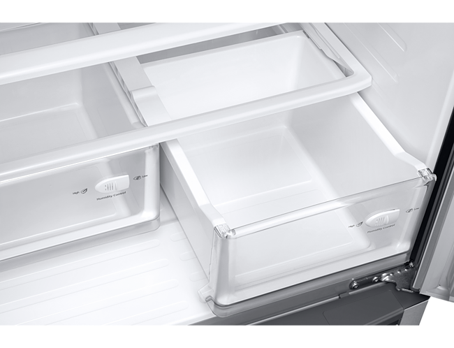 Refrigerador Samsung Rf62hers1 French Door Compact 441l Inox
