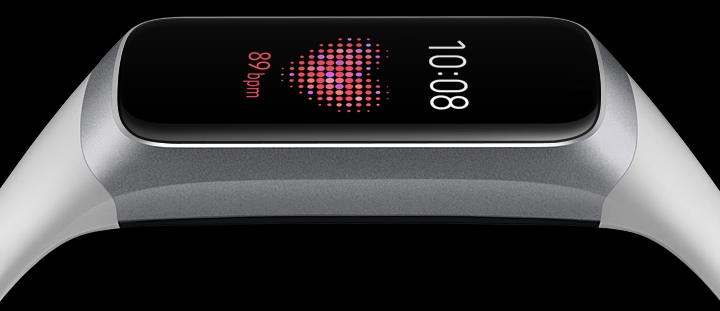 Samsung Galaxy Fit pulsera actividad negra reacondicionado 095 amoled 5atm smartwatches smr370nzkaphe 2.41 deportiva color negroplata reloj bluetooth 168h autonomía prueba