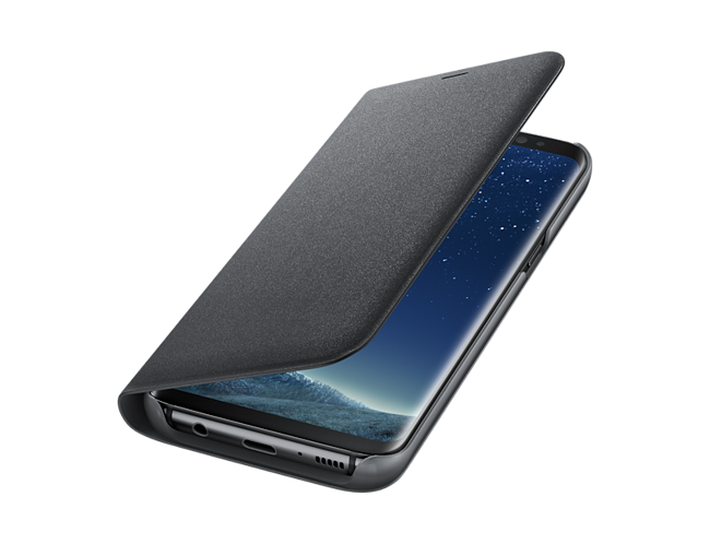 SAMSUNG LED VIEW COVER GALAXY S8 SORT Power.no SAMSUNG LED VIEW COVER GALAXY S8 SORT Power.no