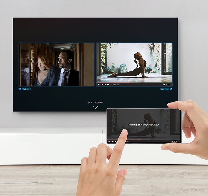 Телевизор SAMSUNG QE-43Q60T