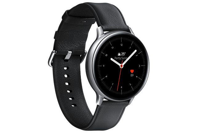 Samsung Galaxy Watch Active 2 44mm Stainless Steel Silver 3D model -  Electronics on Hum3D