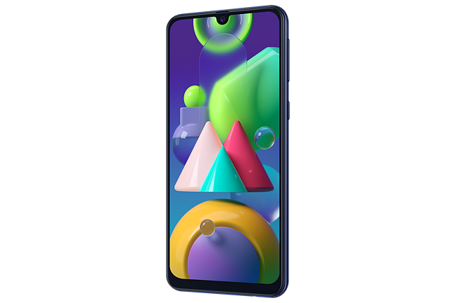 Samsung Galaxy M21 Online 6 Gb Ram 128 Gb Rom Blue At Best Price Vijay Sales