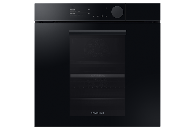 Samsung NV75T8879RK - Forno Infinite Line Onyx Black, Pirolitico, Vapore,  WiFi, Dual Cook, 72 Litri, Classe A+