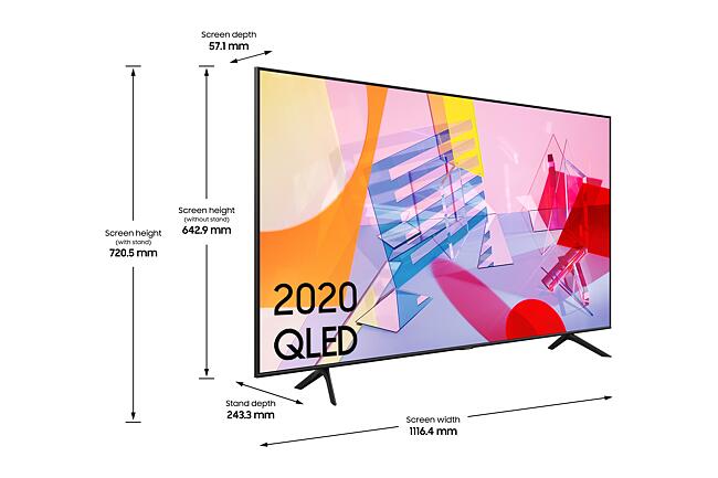 2020 50 Q60t Qled 4k Hdr Smart Tv 0829