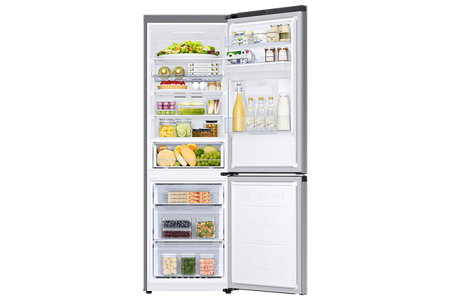 fridge freezer 70 30 silver