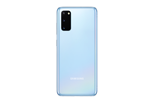 Galaxy S20 5G back Cloud Blue 2