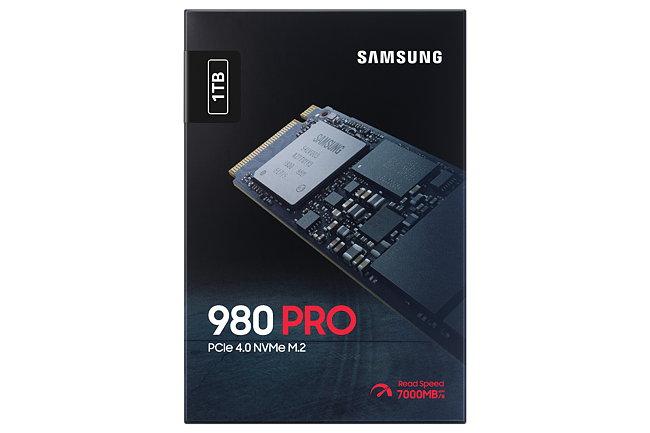 Samsung 980 PRO 1 TB NVMe M.2 SSD - MZ-V8P1T0B