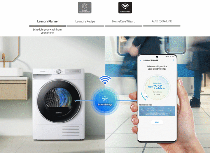 Series 5+ Heat Pump A+++ 9KG Tumble Dryer DV90T5240AN