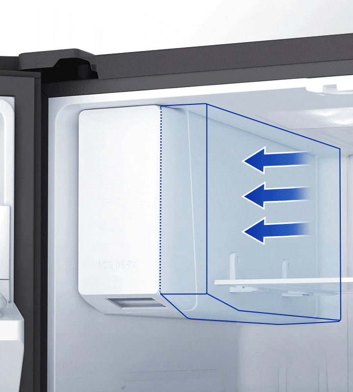 Samsung French Door American Style Black Fridge Freezer RF23R62E3B1/EU