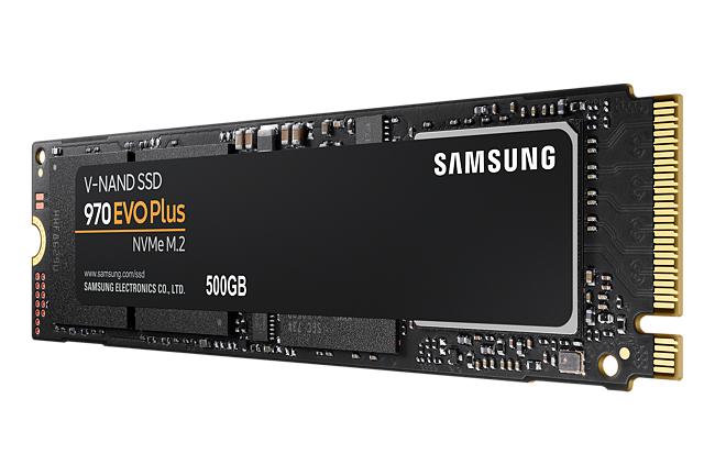 Third South America crude oil Samsung 970 EVO Plus 500GB M.2 SSD (MZ-V7S500BW) | BT Shop