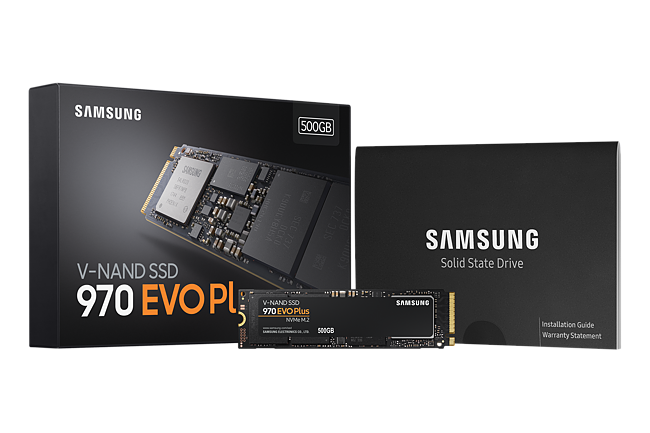 Samsung EVO Plus 500GB M.2 SSD (MZ-V7S500BW) | BT Shop