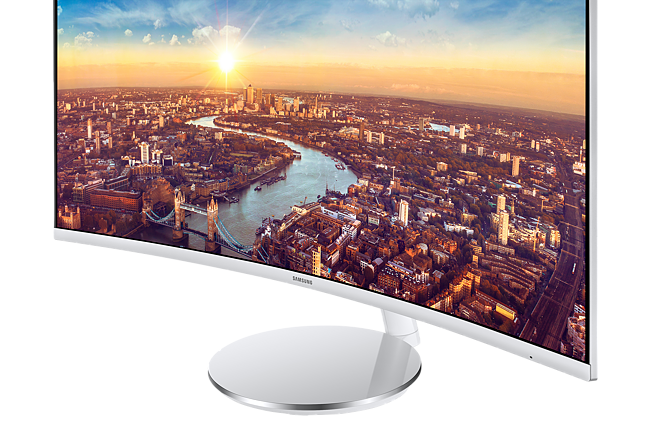 27 inch curved display