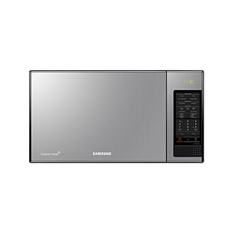 Microondas Bosch Bfl520ms0 Integral Sin Marco Alto 38 Cm 20 Litros Cristal  Negro / Acero Inoxidable Apertura Izquierda Plato De