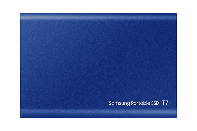 MU-PC500H/AM - Samsung Portable Ssd T7 Usb 3.2 500gb (indigo Blue