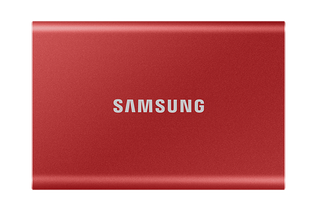 Samsung Portable SSD T7 - Red - 1TB