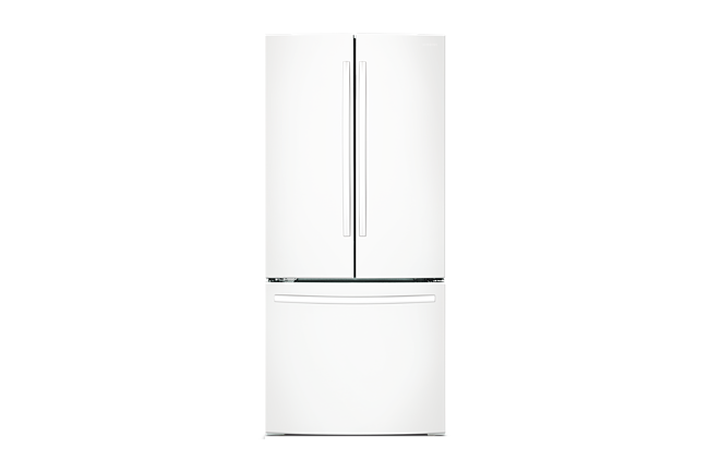 samsung white french door refrigerator