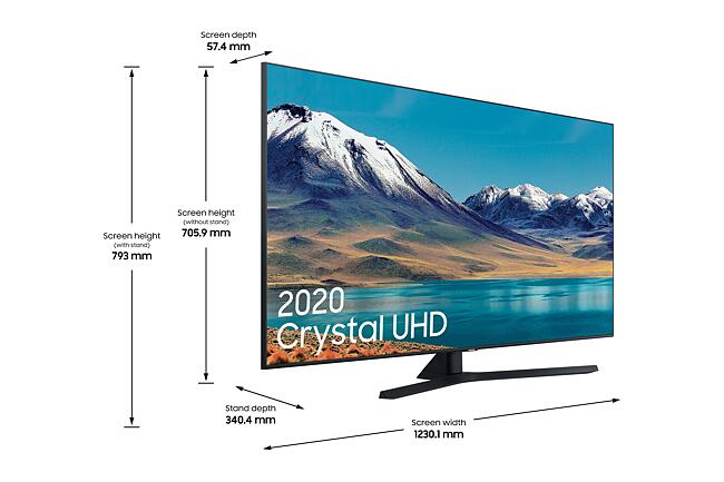 Samsung Tu8500 Crystal Uhd 4k Hdr Smart Tv 55 Ue55tu8500uxxu